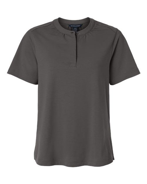 Devon & Jones Women's Seaton Pebble Textured Polo DG102W