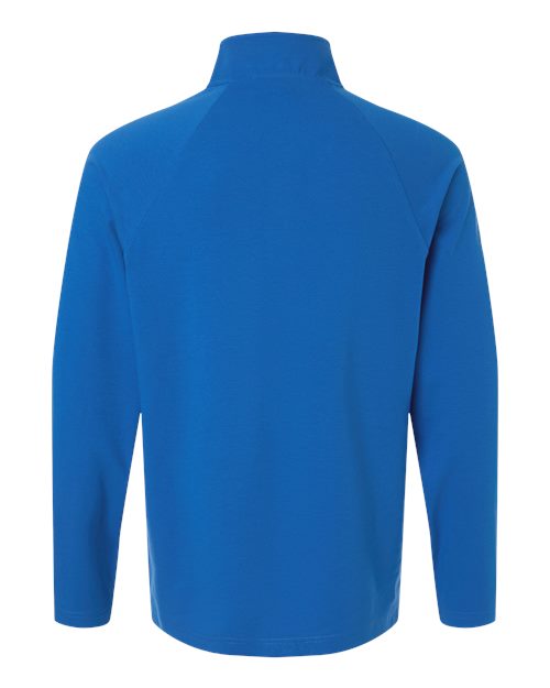 Devon & Jones Men's Seaton Pebble Textured Quarter-Zip Pullover DG402