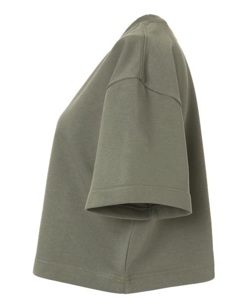 American Apparel Women's French Terry Mid-Length Boxy Top FTCB0