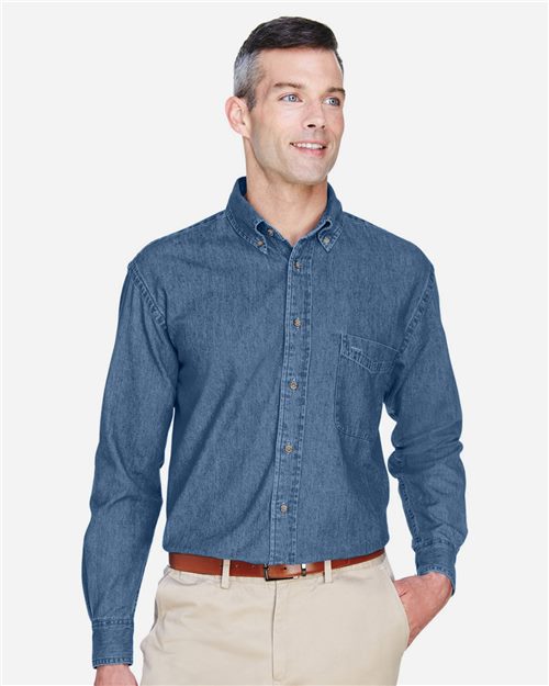 Harriton Men's Denim Shirt M550