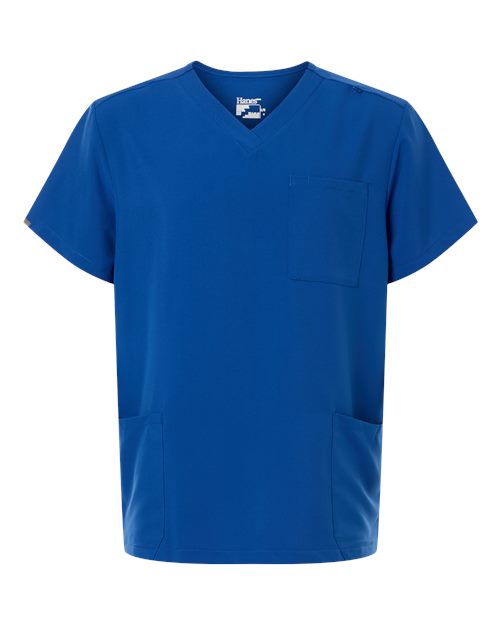 Hanes Men's V-Neck 3 Pocket Scrub Top HMB002