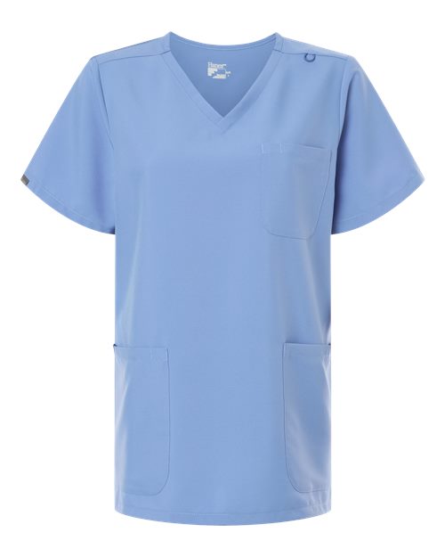 Hanes Women's V-Neck 3 Pocket Scrub Top HSB002