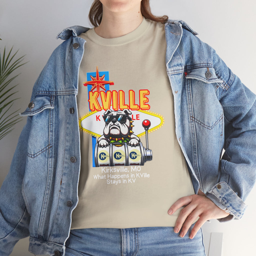 T-Shirt — Kville Retro Casino Slot Machine Graphic Tee