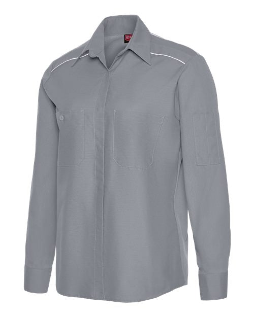 Red Kap Women's Airflow Long Sleeve Work Shirt SP5A