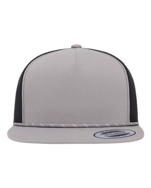 YP Classics Classic Five-Panel Trucker Rope Cap 6006BD