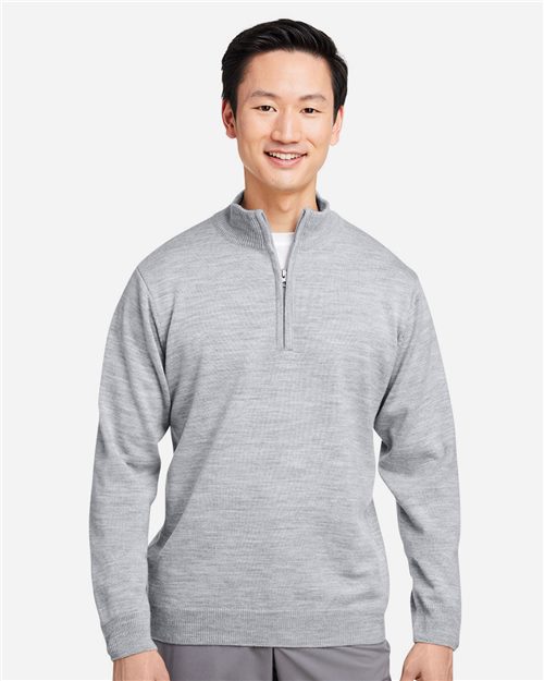 Harriton Unisex Pilbloc™ Quarter-Zip Pullover Sweater M421
