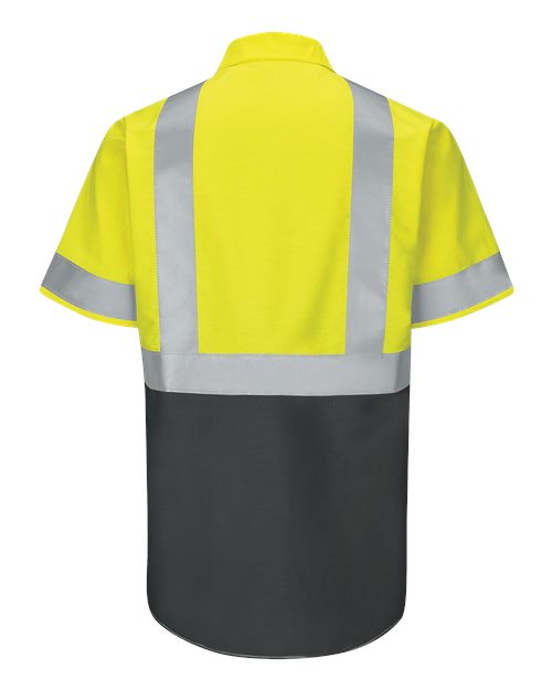 Red Kap Men's Enhanced & Hi-Visibility Work Shirt SY24