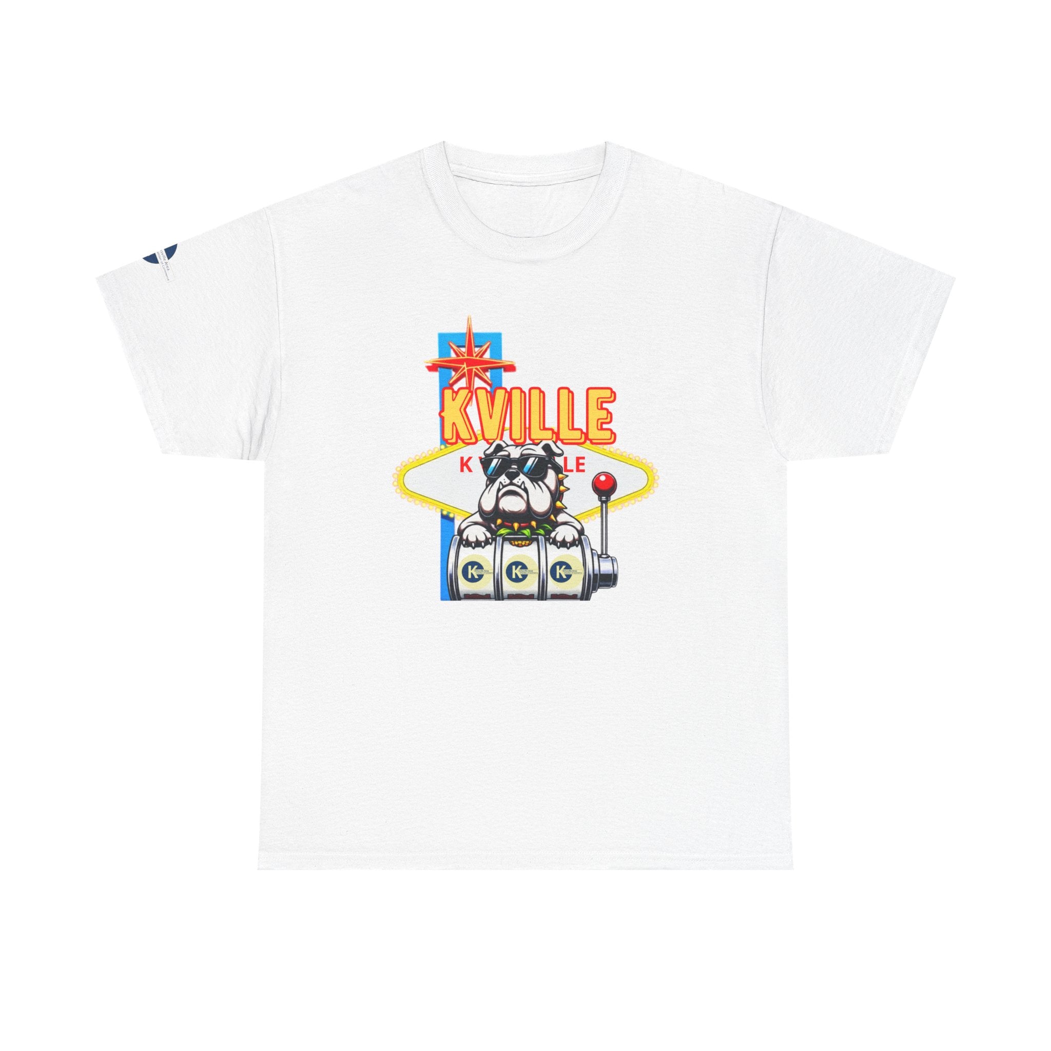 T-Shirt — Kville Retro Casino Slot Machine Graphic Tee