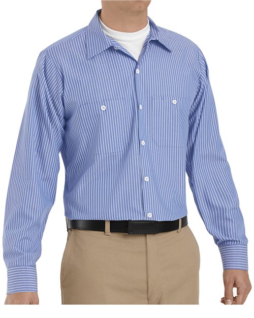 Red Kap Men's Premium Long Sleeve Work Shirt SP10