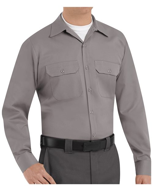 Red Kap Men's Utility Long Sleeve Work Shirt ST52