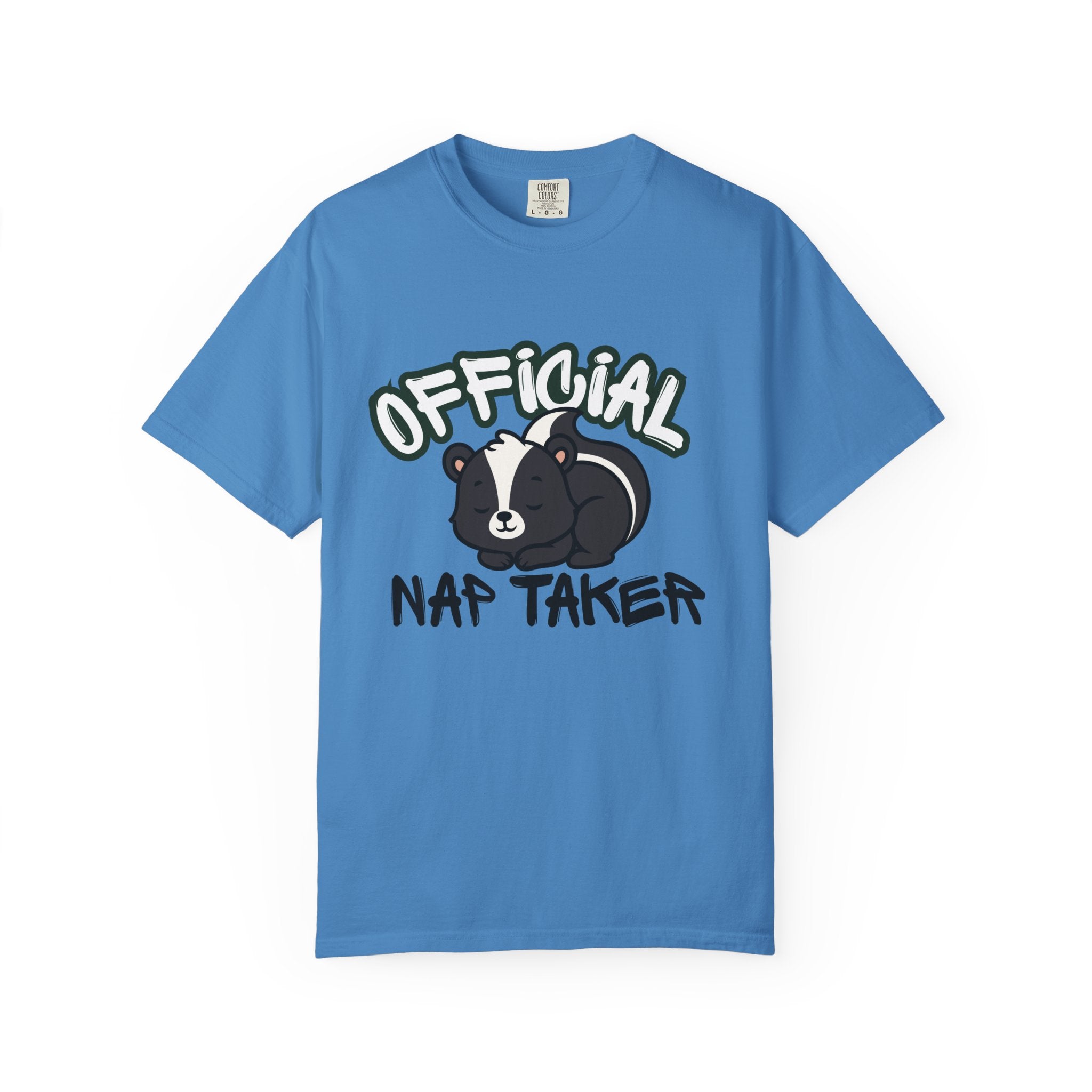Official Nap Taker T-Shirt | Cute Sleeping Skunk Shirt | Funny Nap Lover Gift