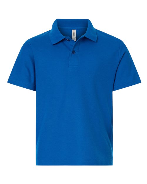 CORE365 Youth Resolve CVC Performance Pique Polo CE106Y