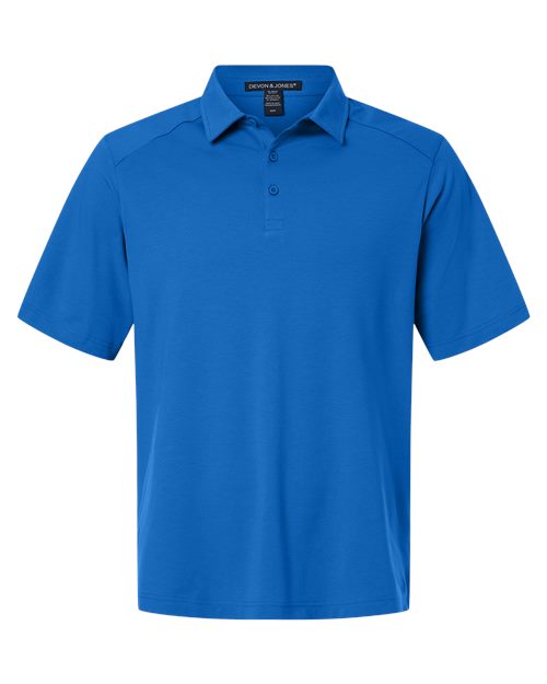 Devon & Jones Men's Seaton Pebble Textured Polo DG102