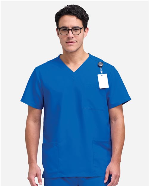 Hanes Men's V-Neck 3 Pocket Scrub Top HMB002