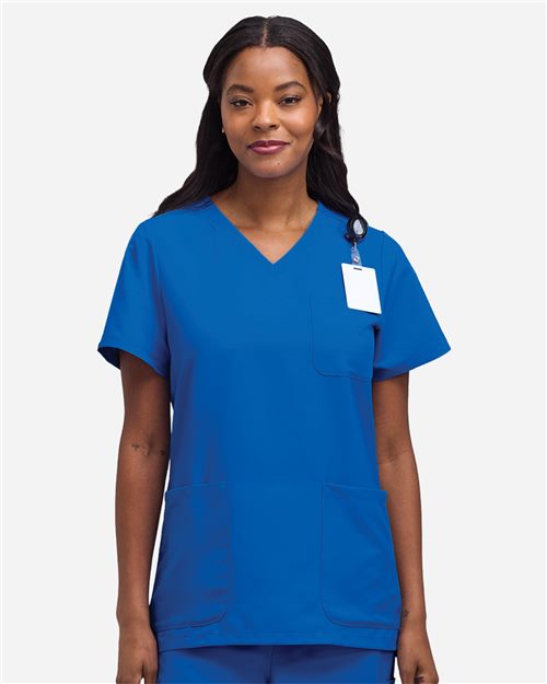 Hanes Women's V-Neck 3 Pocket Scrub Top HSB002