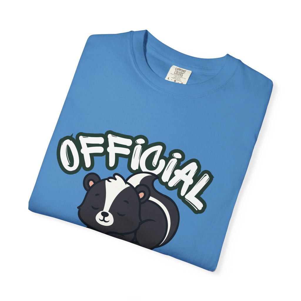 Official Nap Taker T-Shirt | Cute Sleeping Skunk Shirt | Funny Nap Lover Gift