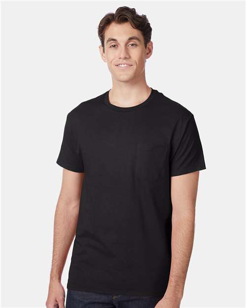Hanes Men's Authentic Pocket T-Shirt 5590