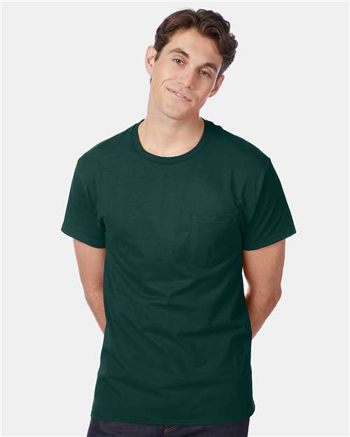 Hanes Men's Authentic Pocket T-Shirt 5590