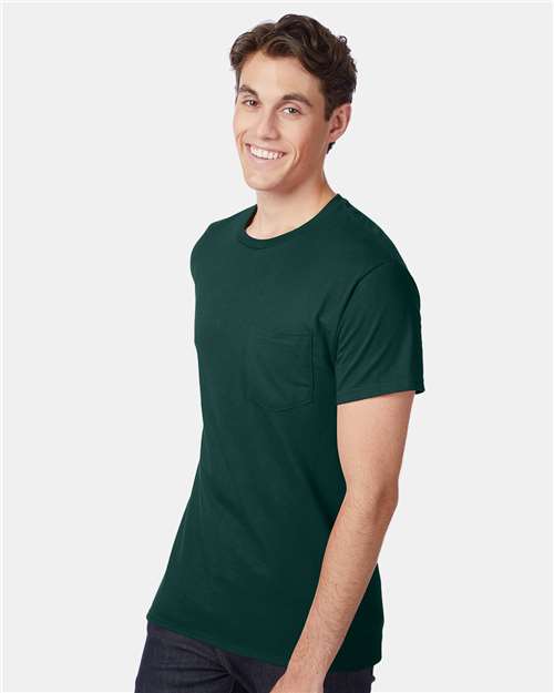 Hanes Men's Authentic Pocket T-Shirt 5590