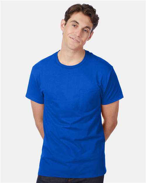 Hanes Men's Authentic Pocket T-Shirt 5590