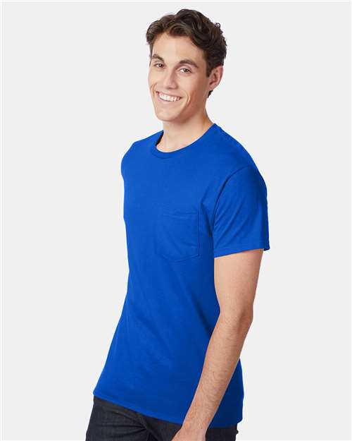 Hanes Men's Authentic Pocket T-Shirt 5590