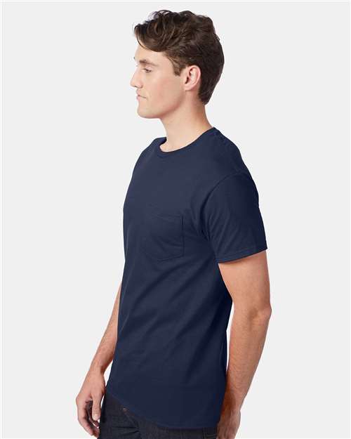 Hanes Men's Authentic Pocket T-Shirt 5590