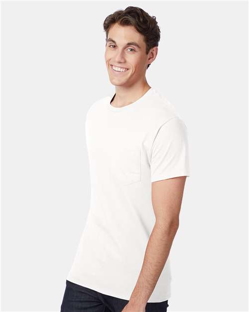 Hanes Men's Authentic Pocket T-Shirt 5590