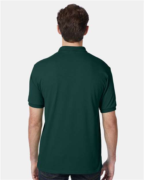 Hanes Men's EcoSmart® Jersey Polo 054X