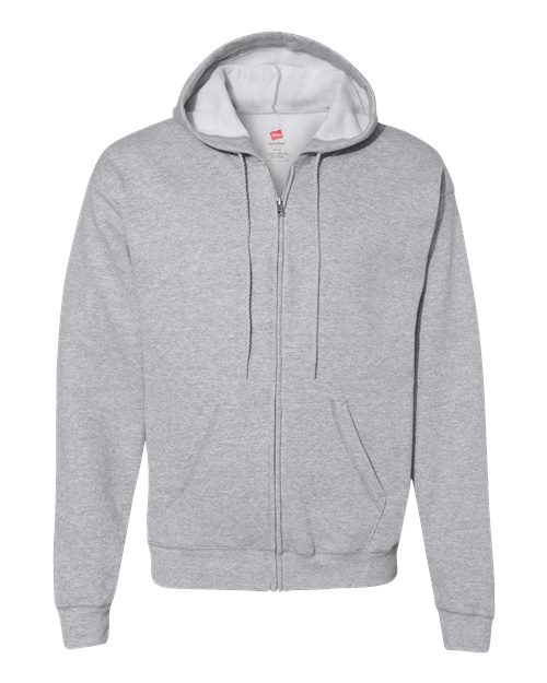 Hanes Unisex EcoSmart® Full-Zip Hooded Sweatshirt P180