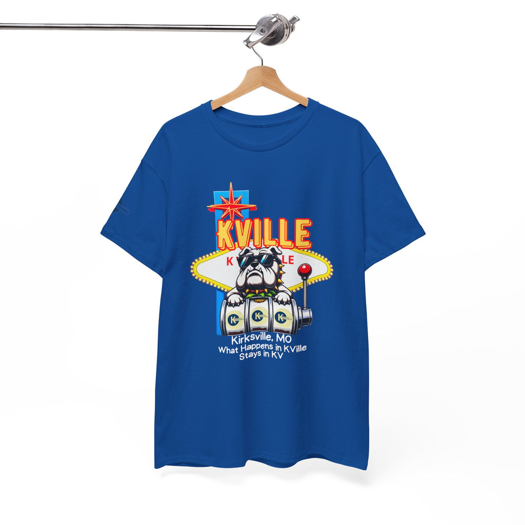 T-Shirt — Kville Retro Casino Slot Machine Graphic Tee