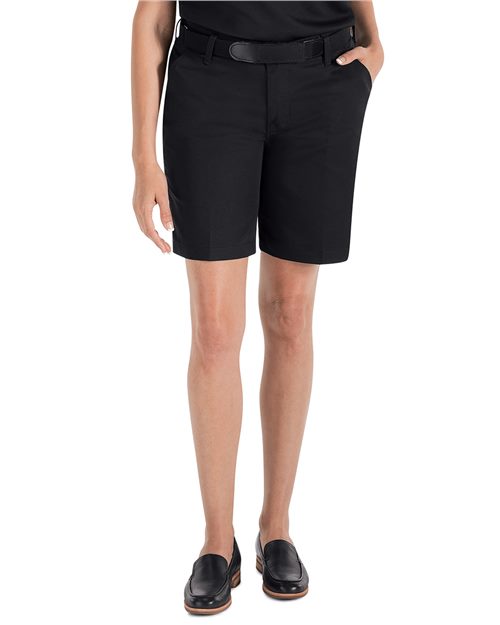 Red Kap Women's Plain Front 8" Shorts PT27