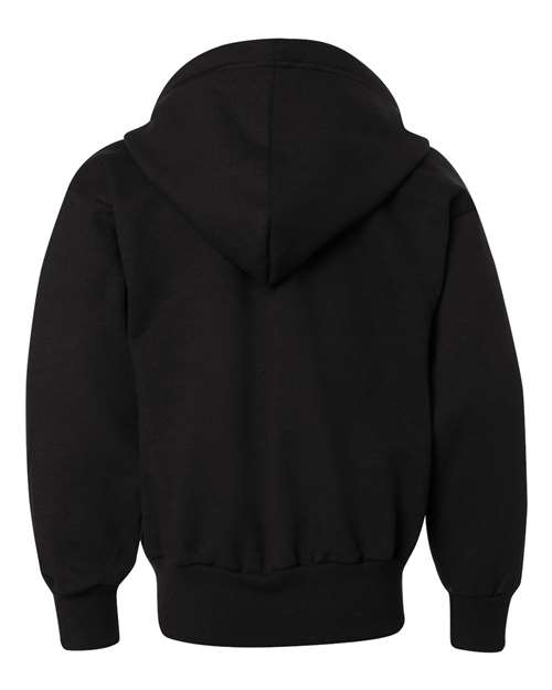 Hanes Youth EcoSmart® Full-Zip Hooded Sweatshirt P480