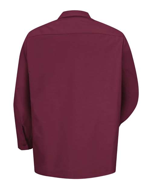 Red Kap Men's Industrial Long Sleeve Work Shirt SP14