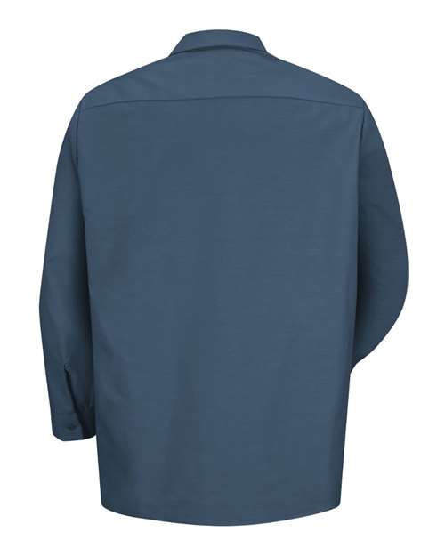Red Kap Men's Industrial Long Sleeve Work Shirt SP14