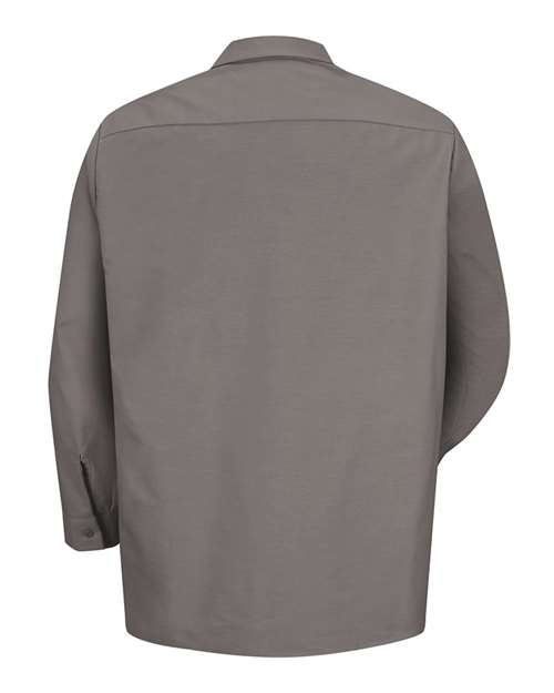 Red Kap Men's Industrial Long Sleeve Work Shirt SP14