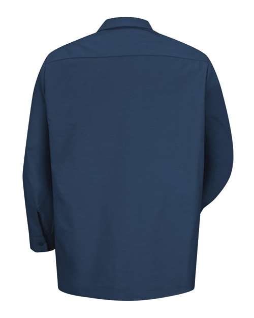 Red Kap Men's Industrial Long Sleeve Work Shirt SP14
