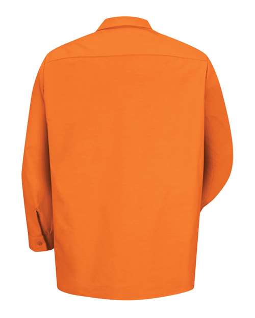 Red Kap Men's Industrial Long Sleeve Work Shirt SP14
