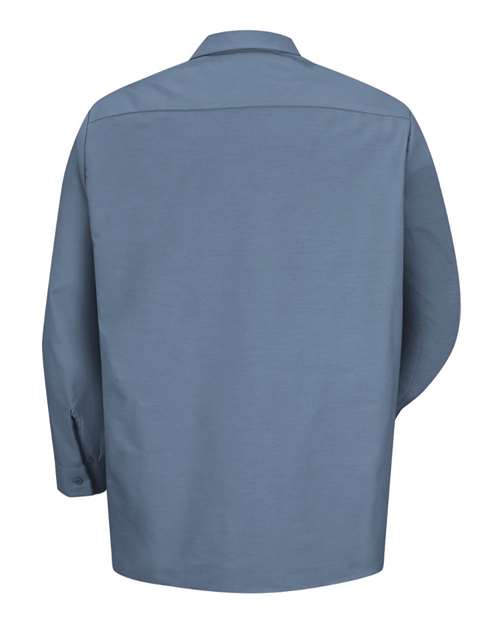 Red Kap Men's Industrial Long Sleeve Work Shirt SP14