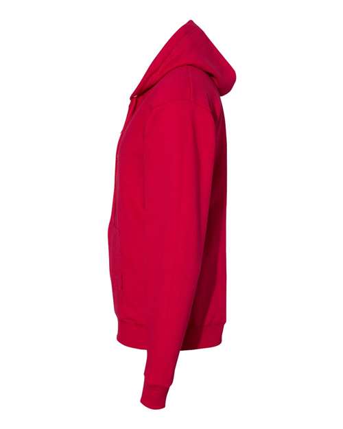 Hanes Unisex EcoSmart® Full-Zip Hooded Sweatshirt P180