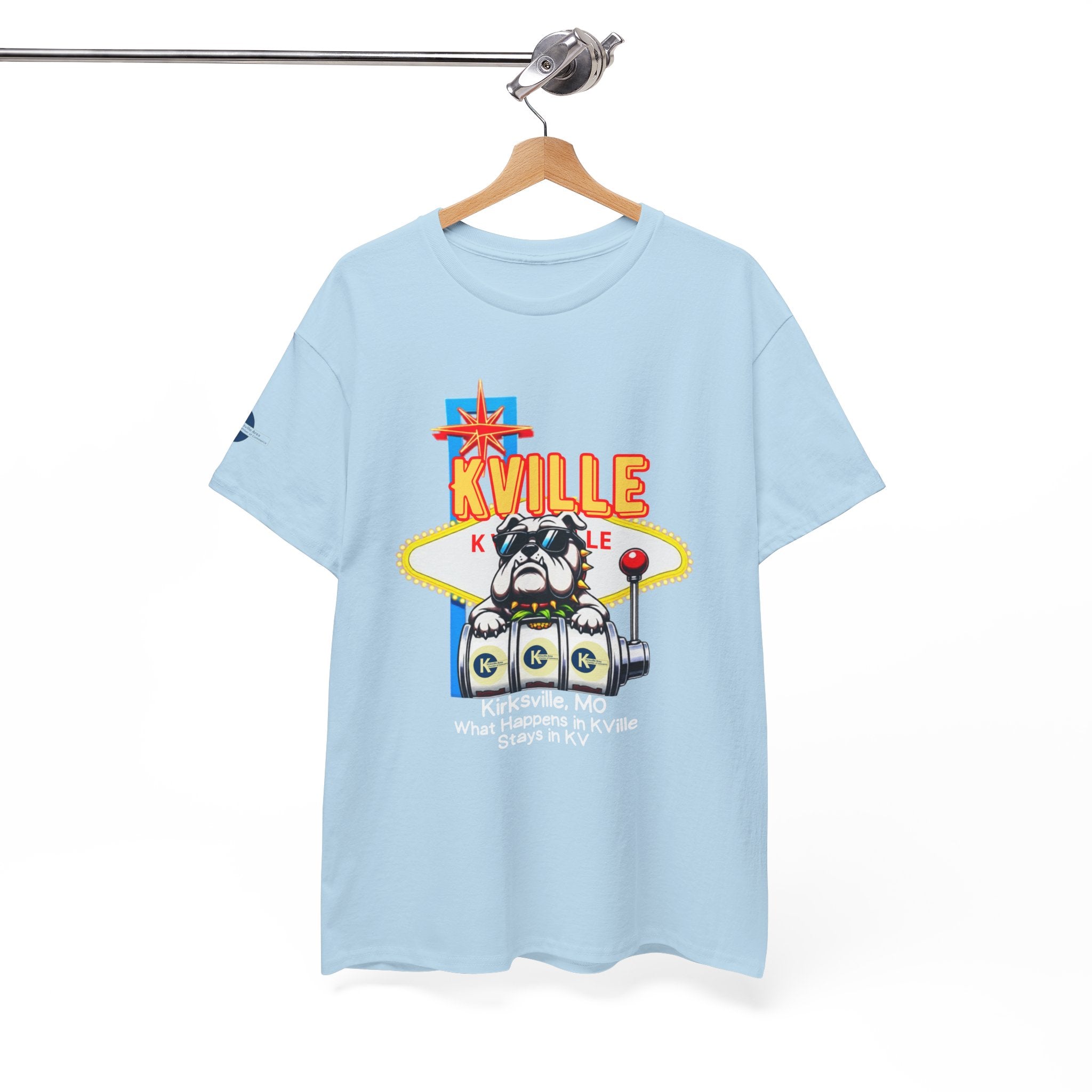 T-Shirt — Kville Retro Casino Slot Machine Graphic Tee