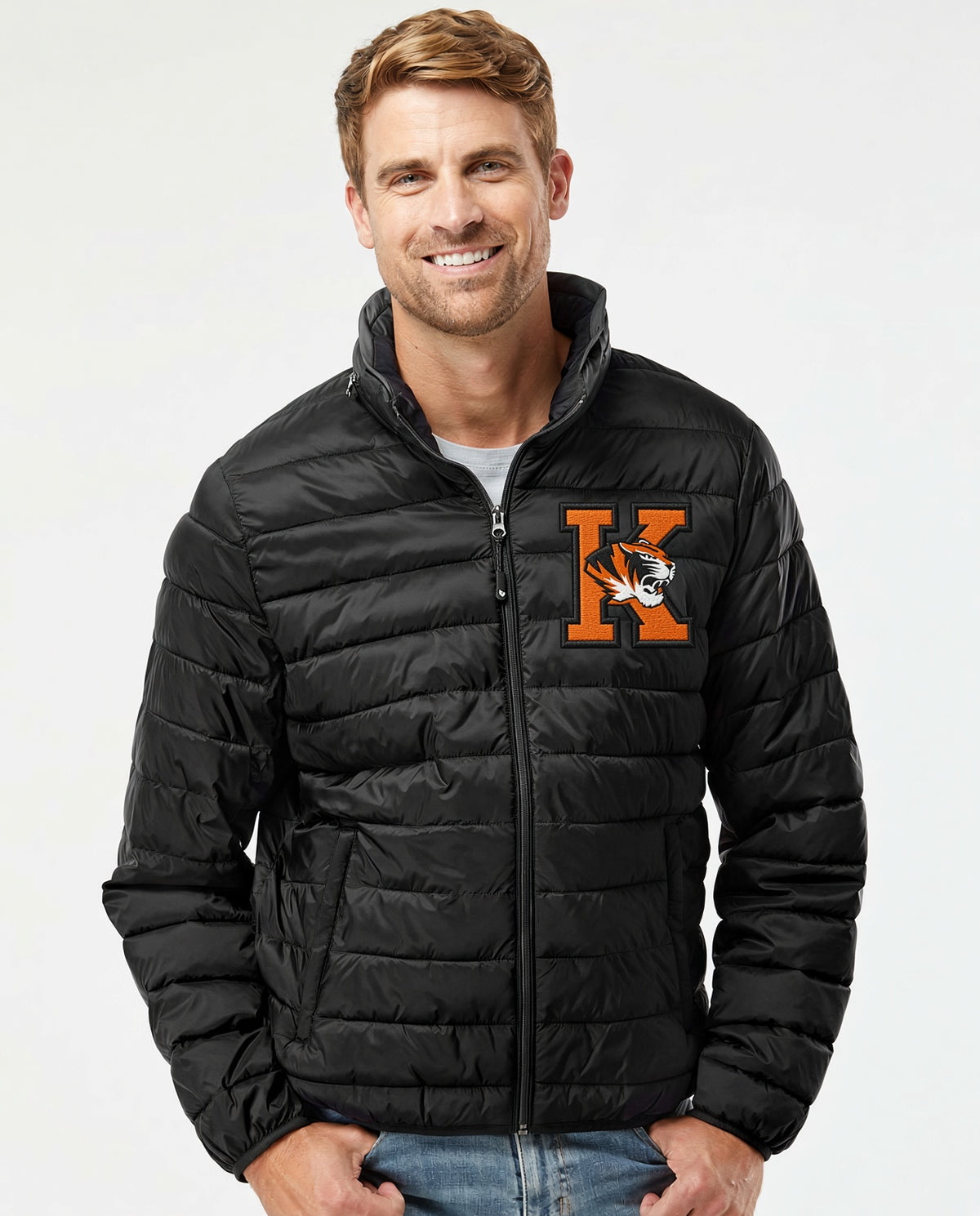 Kirksville Tigers K Puffer Coat