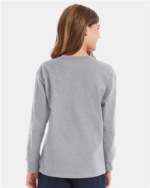 Hanes Youth Authentic Long Sleeve T-Shirt 5546