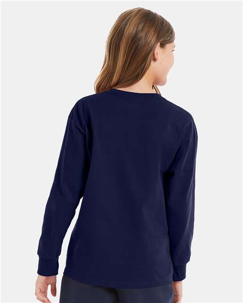 Hanes Youth Authentic Long Sleeve T-Shirt 5546