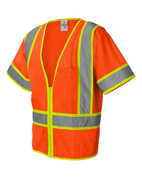 Kishigo Unisex Ultra-Cool™ Six-Pocket Mesh Surveyor’s Vest 1242-1243