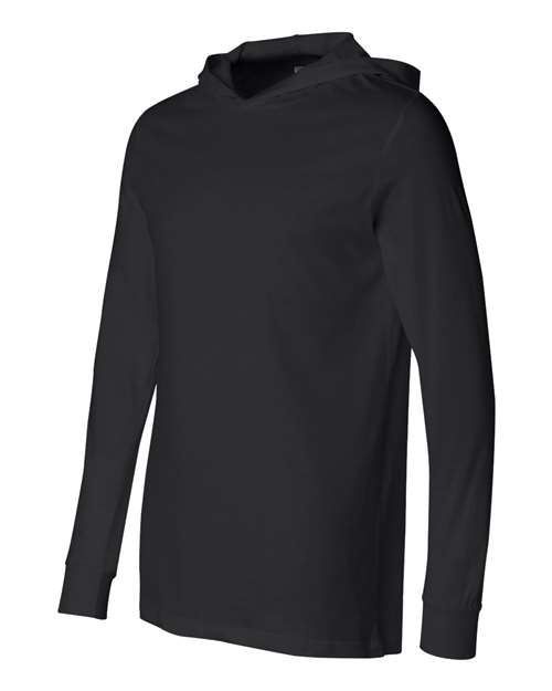 BELLA + CANVAS Unisex Jersey Hooded Long Sleeve Tee 3512