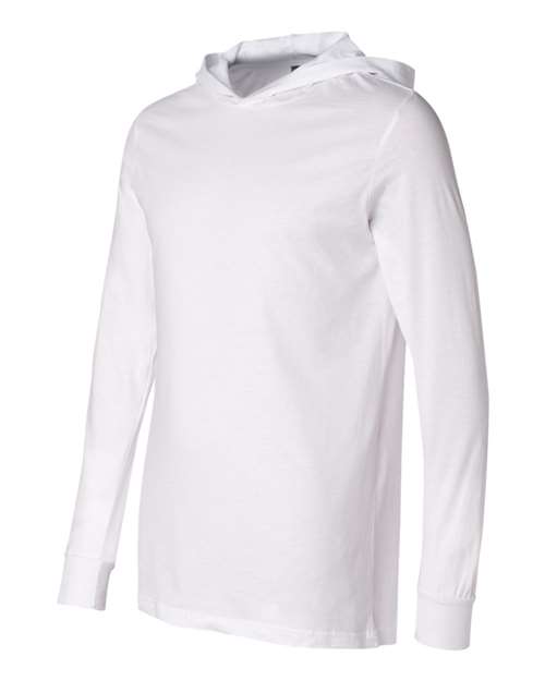 BELLA + CANVAS Unisex Jersey Hooded Long Sleeve Tee 3512