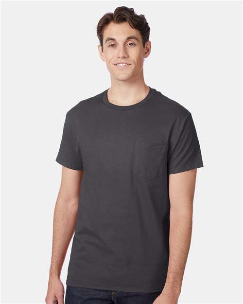 Hanes Men's Authentic Pocket T-Shirt 5590