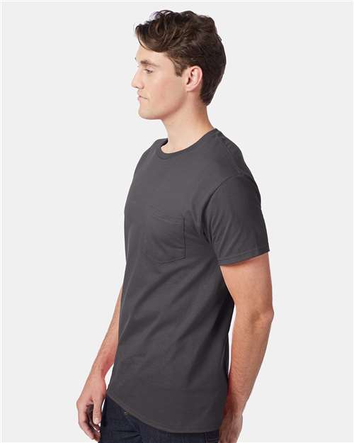 Hanes Men's Authentic Pocket T-Shirt 5590