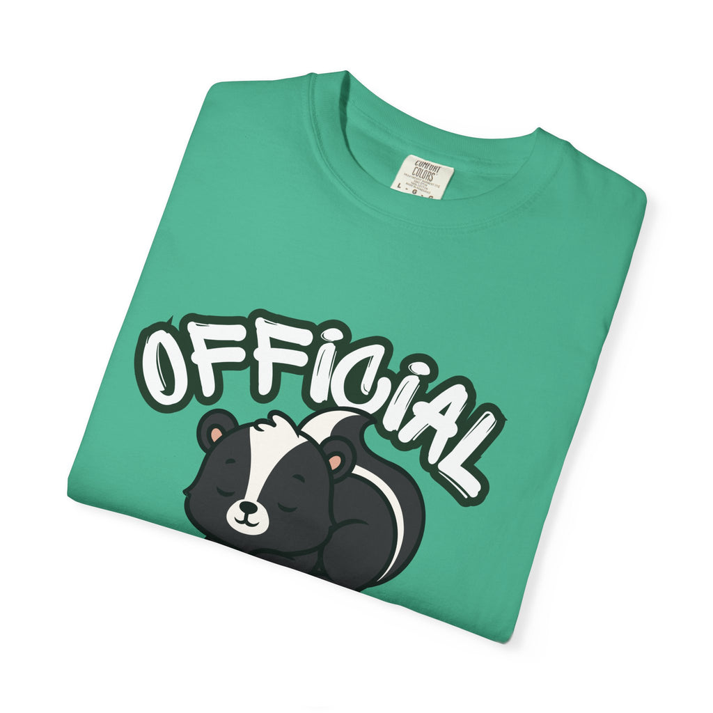 Official Nap Taker T-Shirt | Cute Sleeping Skunk Shirt | Funny Nap Lover Gift