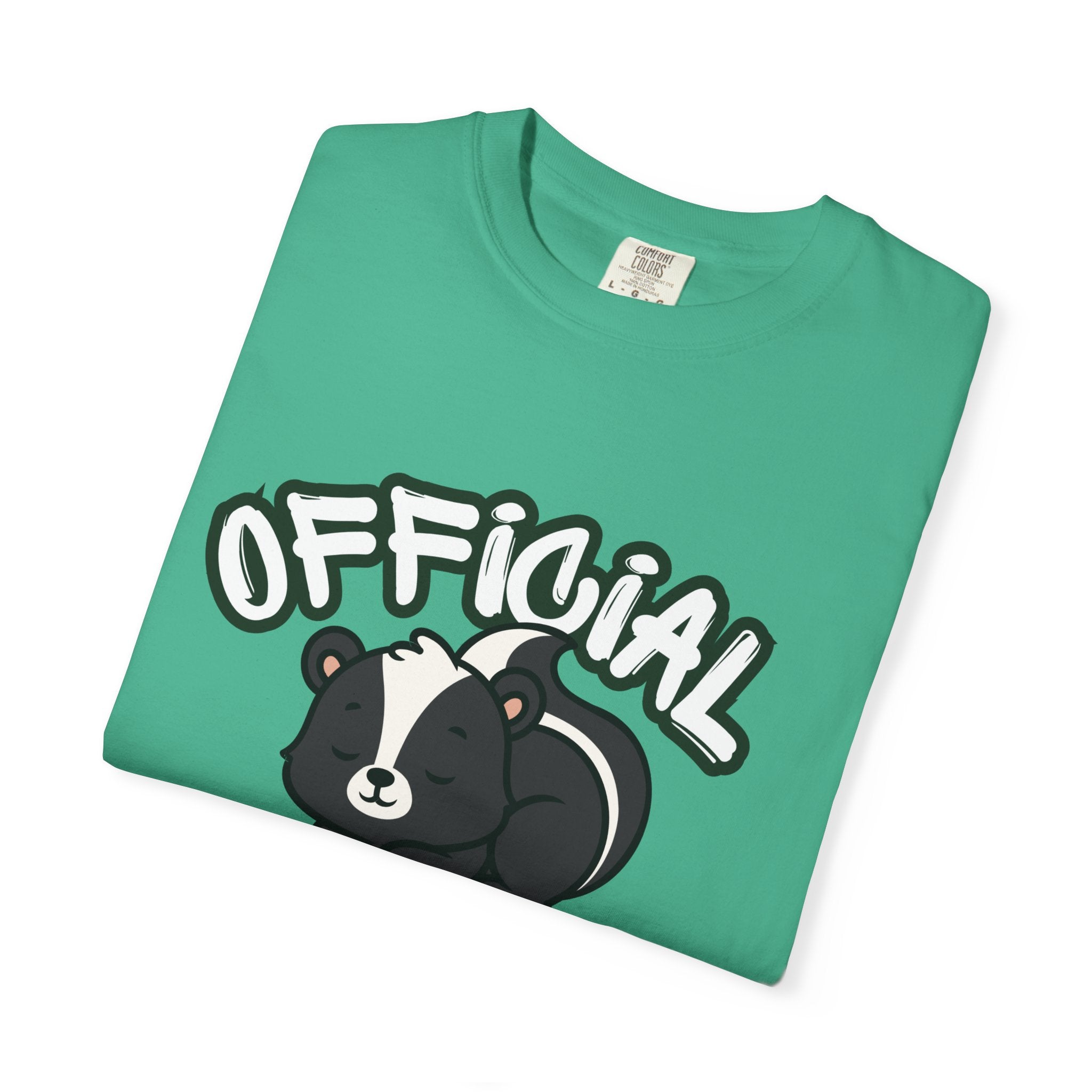 Official Nap Taker T-Shirt | Cute Sleeping Skunk Shirt | Funny Nap Lover Gift